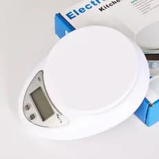 05 Balança Eletrônica Doméstica Assada Balança Eletrônica de Grama de Alimentos 15 Balança de Cozinha de Pele Pan de Alt
