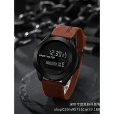 Comércio exterior preferido novo estilo masculino estudante medidor esportivo à prova dwaterproof água movimento de luz