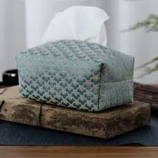 Saco de tecido brocado nuvem padrão de água multicolorido tecido caixa de papel tapete de chá sala de chá uso diário arm