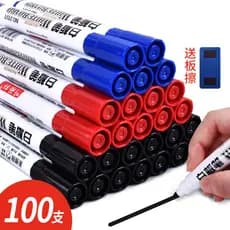 Caneta apagável à base de água para quadro branco, marcador preto para crianças, caneta para desenho, caneta para escrit