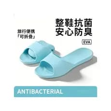 Taiwan versão eva dobrável viagem antiderrapante chinelos verão feminino interior casa banheiro banho arco sandálias hom