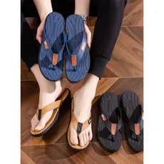 Chinelos masculinos verão exterior usar antiderrapante Flip-Flops ao ar livre sola macia esportes lazer sandálias de pra