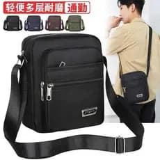 Bolsa masculina Oxford pano bolsa de ombro bolsa mensageiro Casual bolsa de lona masculina mochila pequena maleta de neg