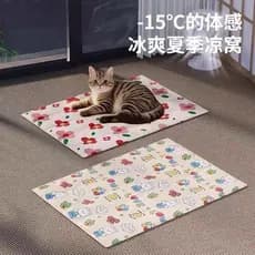 Tapete de gelo para animais de estimação, tapete legal para cães, verão, cama de gelo para gatos, tapete de dormir, supr