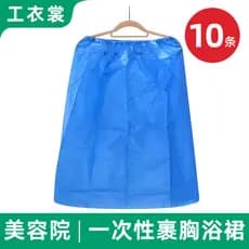 Vestido de banho descartável roupão de banho salão de beleza suor vapor terno Sauna envolto peito especial feminino tubo