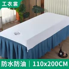 Lençol de beleza para salão de beleza, dedicado, à prova d'água, à prova de óleo, resistente a rugas, massagem fácil de
