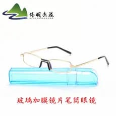 Novo produto Suporte para caneta PC ecologicamente correto Óculos de leitura Perna de mola Vidro de venda quente com len