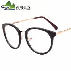 Oferta especial Espelho plano retrô coreano moderno 2017 novo estilo 9061 estrela mesmo estilo armação de miopia acessór