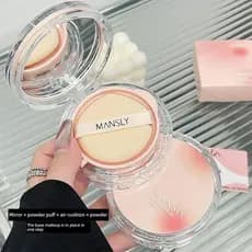Almofada de água genuína Bb Cream corretivo líquido, controle de óleo, longa duração, à prova d'água, à prova de suor, s