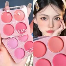 Estudante genuíno barato Blush 2025 novo estilo de venda quente sombra tudo-em-um paleta fofo reparação monocromático pe