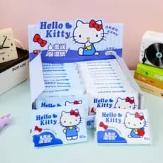 Genuíno Sanrio Hello Kitty creme tecido bebê dedicado hidratante nuvem toalha macia limpar nariz macio pele-amigável