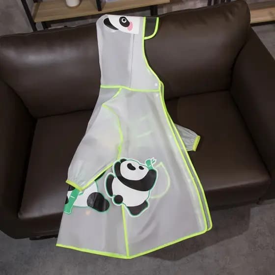 Veado Millie crianças capa de chuva bonito dos desenhos animados crianças transparente Panda abelha Poncho estudantes do