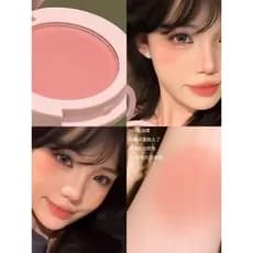 Cor clara gaze macia Mousse Blush baixa saturação Natural brilho contorno expansão cor estudante festa Rouge HERORANGE