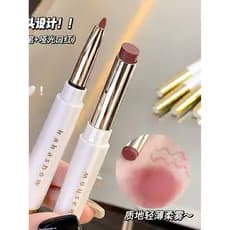 Kakashow Soft Mist Delineador labial de duas cabeças fosco sedoso delicado contorno formato labial criar batom Dudu trid