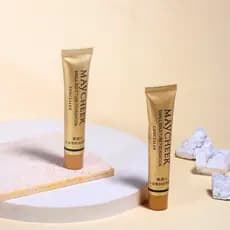 Meiqier Little Golden Tube Foundation Corretivo Natural Manchas Marcas de Acne Olheiras Hidratante Duradouro Não Fácil d