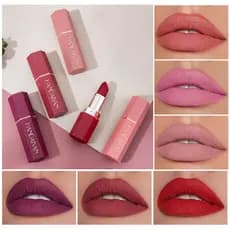 Batom fosco de longa duração, copo antiaderente antiaderente, Pseudo-Face, branco, vermelho, Nude, Barbie, rosa, nicho b