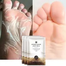 Oliyuan Chengtang Leite de Cabra Suave Esfoliante Máscara para Pés Peeling Esfoliante Calos Máscara Macia para Pés Calca