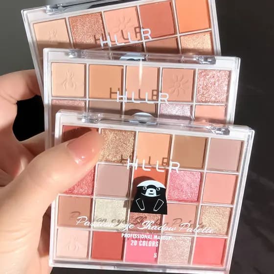 Helen Beauty 20 cores sombra purê de batata sombra perolada fosca cor terra Natural tridimensional Blush paleta de sombr
