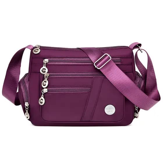F bolsa feminina Oxford pano bolsa de ombro feminina saco do mensageiro pequeno maleta de negócios Casual bolsa de lona