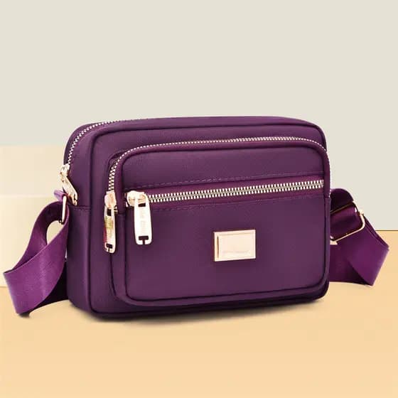 Nova bolsa crossbody de lona bolsa de ombro coleção de negócios carteira de náilon bolsa feminina crossbody à prova dwat
