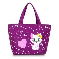 Bolsa feminina de lona, bolsa de mão para mamãe, sacola de compras de supermercado, lancheira, bolsa de pano portátil, à