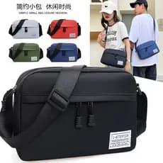 Harajuku na moda pequena Cross-body saco masculino saco do mensageiro japonês simples Retro bolsa de ombro Street Wear s