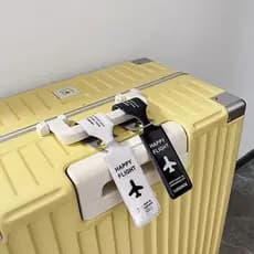Cordão para cartão de embarque, etiqueta de bagagem Anti-perda, etiqueta de nome de bagagem, pingente à prova d'água, mo