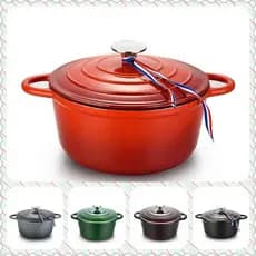 Pote Esmaltado Colorido Pote Múmia 3L/4L/5L/6L Pote Esmaltado