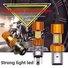 Farol Led para carro elétrico de motocicleta, luz branca Super brilhante, 12V-80V, Universal, integração de feixe distan
