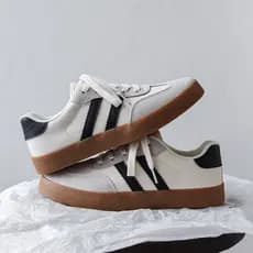 Dokawa primavera outono novo estilo estudante tênis Retro casal alemão sapatos de treinamento sapatos de lona dos homens