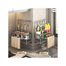 Rack de pano para lavar louça, esponja de drenagem, rack de pia de cozinha doméstica, bancada, rack de armazenamento mul