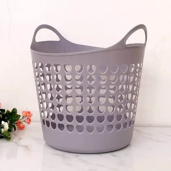 Cesta de roupas sujas cesta de lavanderia do banheiro cesta de armazenamento cesta de brinquedo roupas sujas plástico do