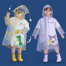 Crianças capa de chuva à prova de chuva crianças corpo inteiro à prova dwaterproof água meninos meninas jardim de infânc