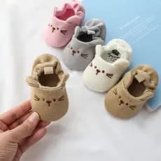 Sapatos de bebê 0-1 anos de idade primavera outono estilo antiderrapante sola macia sapatos da criança recém-nascido da