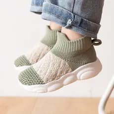 Sapatos de bebê primavera 1 a 3 anos de idade bebê menina sapatos internos sola macia Anti-queda criança