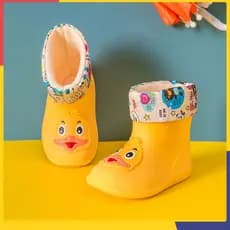 2025 botas de chuva sapatos de água das crianças botas de chuva antiderrapante jardim de infância quatro estações Univer