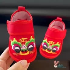 Sapatos de pano infantil tigre Toe sapatos novo estilo primavera outono estilo chinês masculino feminino bebê Melaleuca