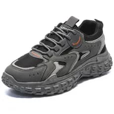 Primavera outono papai sapatos masculinos sapatos de proteção do trabalho respirável esportes na moda sapatos All-Match