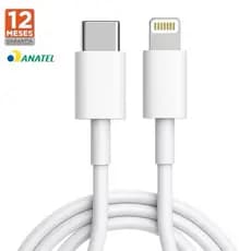 Cabo Carregador USB-C Para Lightning Iphone 14 13 12 11 X XS XR 8 7