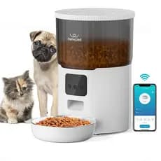 Newpet 4L Alimentador Inteligente Com gravador Com Tuya app - BIVOLT