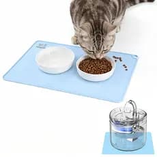 Newpet Tapete Pet Comedouro Cão Gato P Comida Água 40x50cm