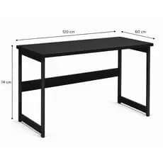 Mesa Escrivaninha Grande Industrial 120x60x74 cm resistente para computador, escritório, home office