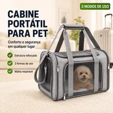 Bolsa de transporte para cães e gatos Mochila Mala de viagem para avião