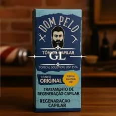 Dom Pelo Original - Tônico Capilar para Cabelo, Barba e Sobrancelha - Regeneração e Crescimento