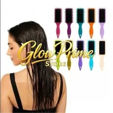 Kit 10 Escovas de Fitagem Sortidas – Perfeito para Modelagem e Definição dos Cachos