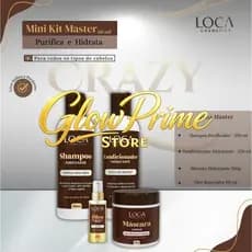 Kit Master - Máscara 500g + Shampoo 250ml + Condicionador 250ml + Òleo 60ml - Loca CosmeticsP2D2