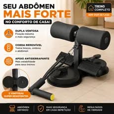 Dispositivo auxiliar de treinamento abdominal, Apoio para Abdominal,2 ventosas de atualização, máquina de sentar, equipa