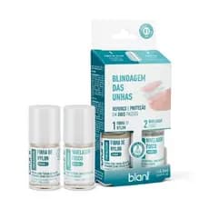 Kit 2x1 Blindagem das Unhas Blant – Fortalecimento, Brilho e Proteção Contra Quebras
