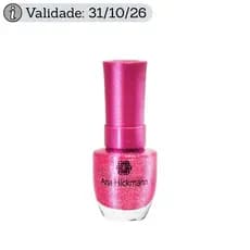 Esmalte Glitter Ana Hickmann - Cor Flamingo 9ml