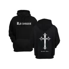 Moletom Canguru Blusa De Frio Com Capuz e Bolsos Modelo Racionais Unissex Racionais Casual Estiloso